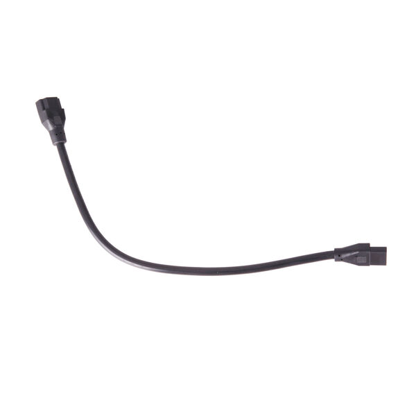 Black Nine-Inch Connector Cord, image 1
