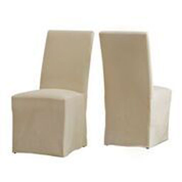 Cunningham Parsons Slipcovered Side Chair, Set of 2, image 2