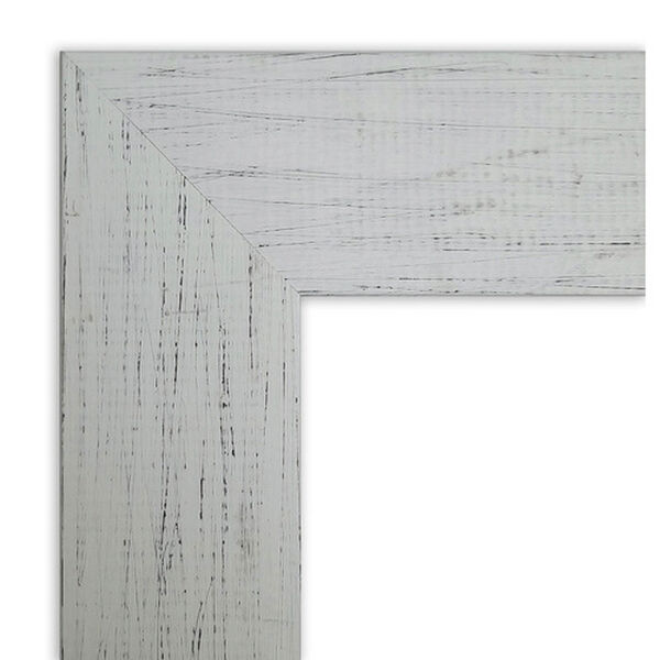Shiplap White 44-Inch Wall Mirror, image 3
