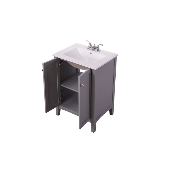 Mod Grey Vanity Washstand, image 6