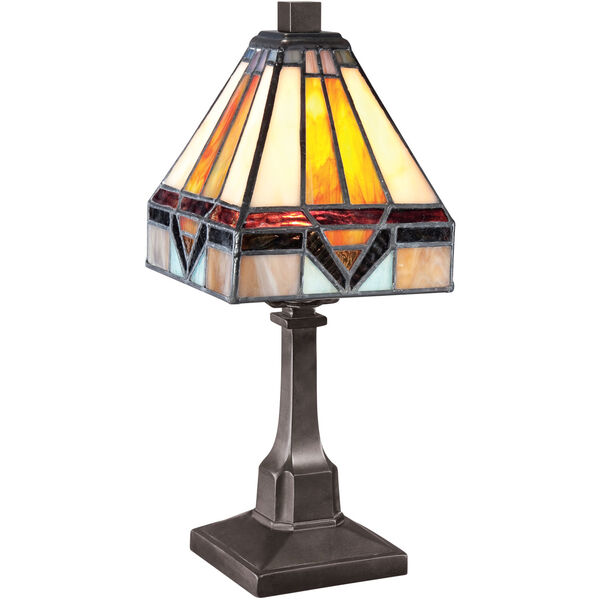 Tiffany Vintage Bronze 11.5-Inch One-Light Table Lamp, image 1