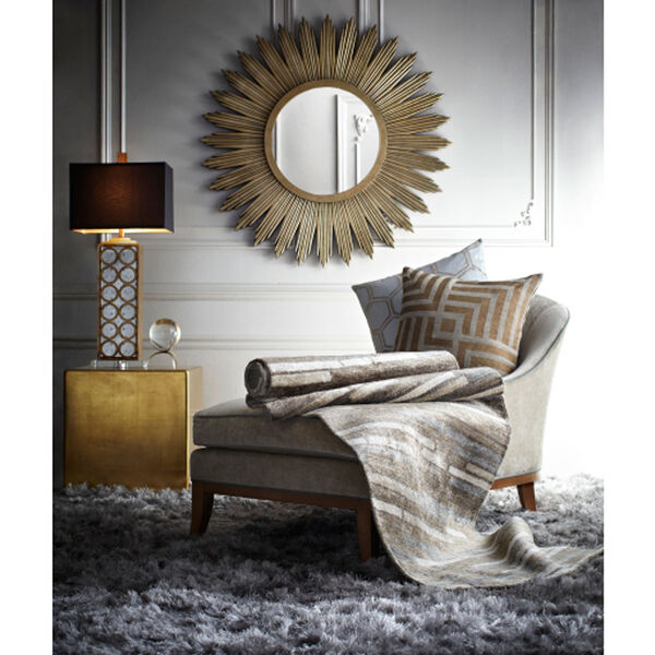 Hopkins Aged Gold Decorative Mirror, image 2