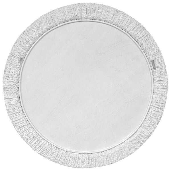 Mariner Matte White 47 x 47-Inch Round Wall Mirror, image 5