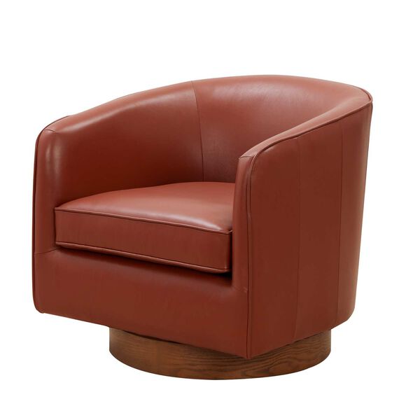 Taos Caramel and Brown Base Accent Chair, image 3