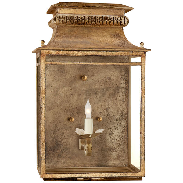 Flea Market Lantern in Gilded Iron by Suzanne Kasler, image 1