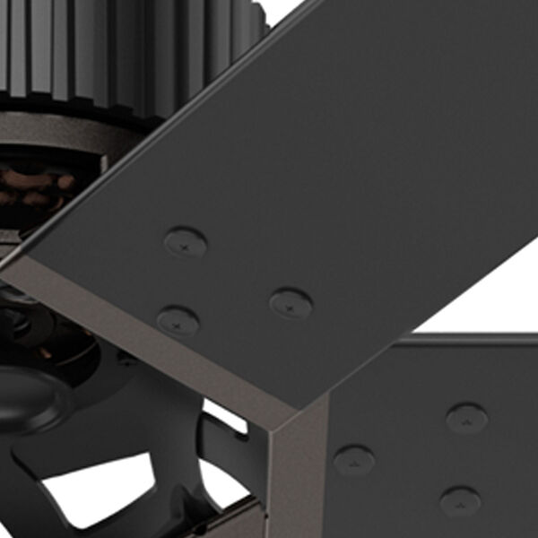 HFC Matte Black 72-Inch Adjustable Ceiling Fan, image 6