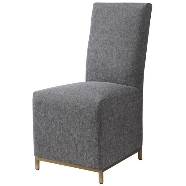 Gerard Gray Armless Chair, Set of 2, image 1