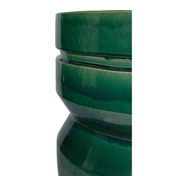 Provenance Signature Ceramic Emerald Embrace Accent Table, image 4