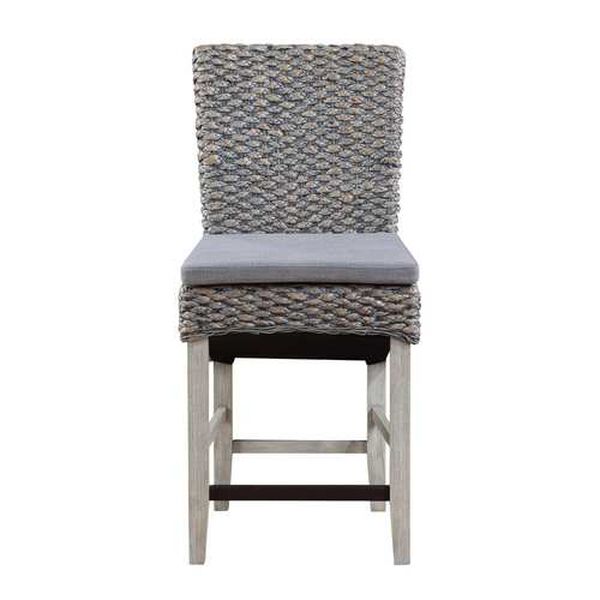 Gray Counter Height Dining Bar Stool, Set of 2, image 5