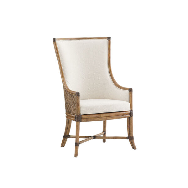 Twin Palms Brown and White Balfour Host Chair, image 1