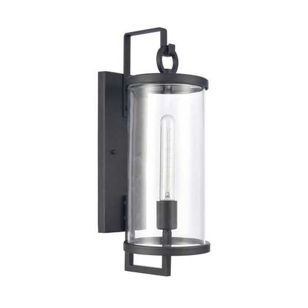 Hopkins Charcoal Black 18-Inch One-Light Outdoor Wall Sconce, image 2