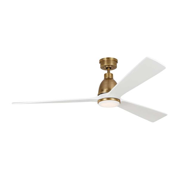 Bryden Smart Hand Rubbed Brass 60-Inch LED Ceiling Fan, image 1