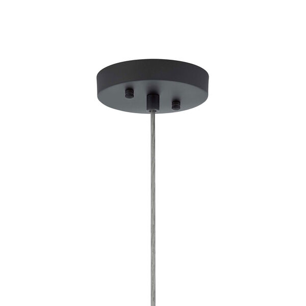 Kivik Matte Black 19-Inch LED Pendant, image 2