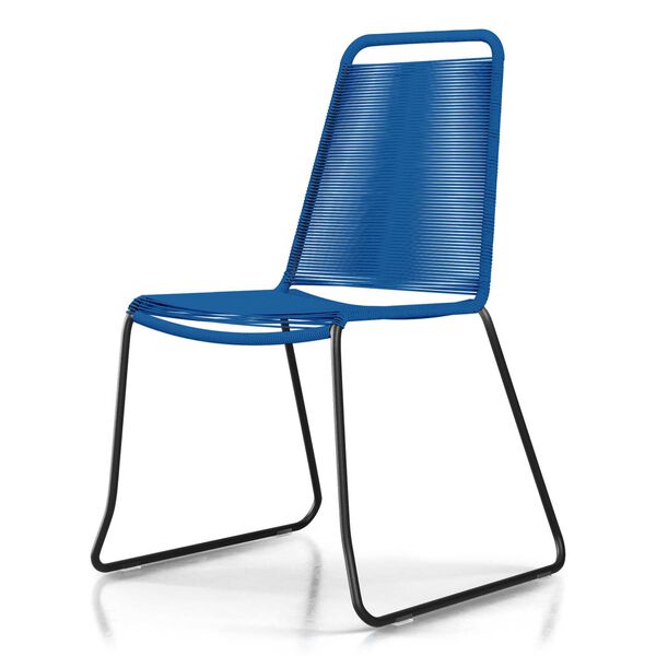 Yuma Blue Cord Chair, image 2
