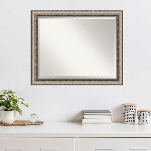 Lyla Ornate Silver Wall Mirror, image 4