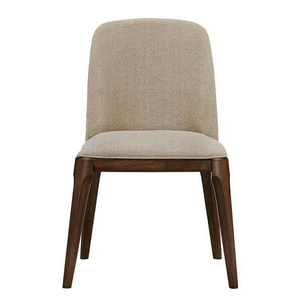 Luka Walnut Upholstered Dining Chair, Set of Two, image 4