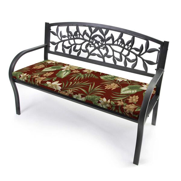 Siesta Key Pompei Multicolour 48 x 18 Inches Knife Edge Outdoor Settee Swing Bench Cushion, image 5