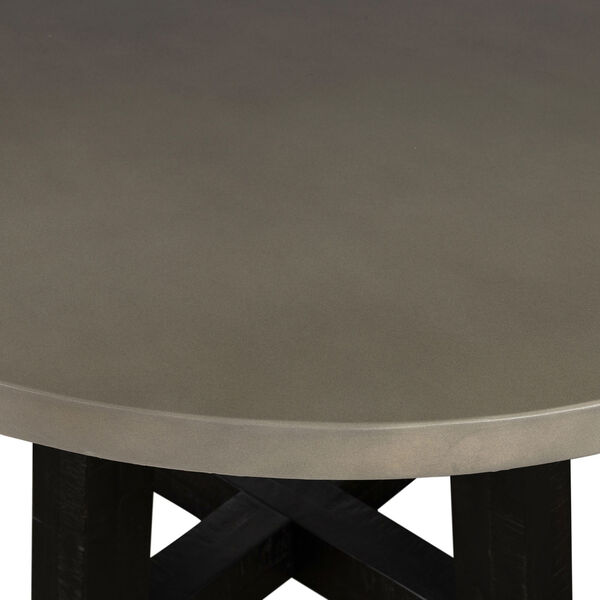 Chester Medium Gray Concrete Dining Table, image 6