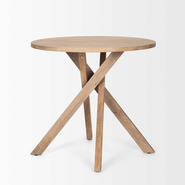 Solana Light Brown Wood Foyer Table, image 2
