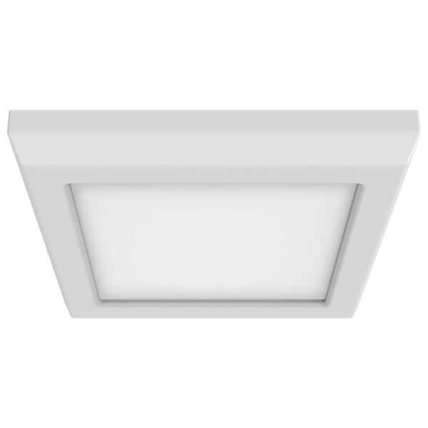 Blink Pro White Five-Inch Integrated LED Square Flush Mount, image 1