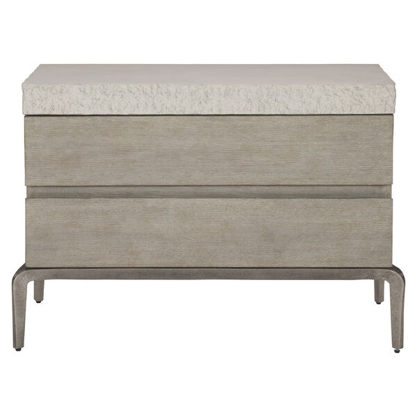 Ritter Sand Grey and Flint Nightstand, image 1