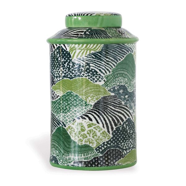 Windsor Park Green Decorative Jar, image 3