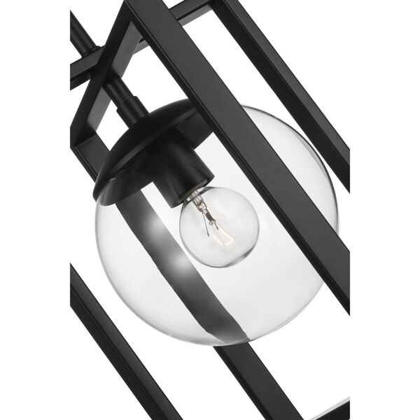 Atwell Black Eight-Inch One-Light Mini Pendant, image 5