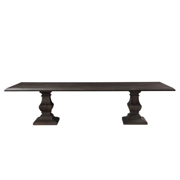 Toulon Vintage Brown 120-Inch Rectangular Dining Table, image 1