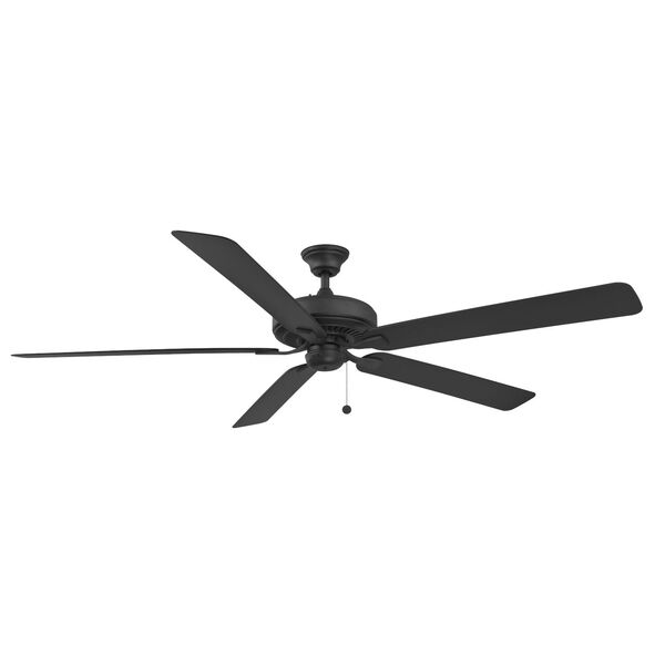 Edgewood Black 72-Inch Indoor Outdoor Ceiling Fan, image 1