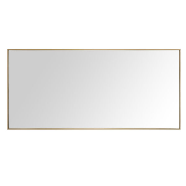 Sonoma Brushed Gold 59-Inch Mirror, image 2