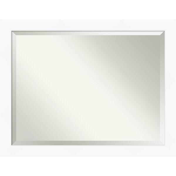 White Bathroom Vanity Wall Mirror, image 1