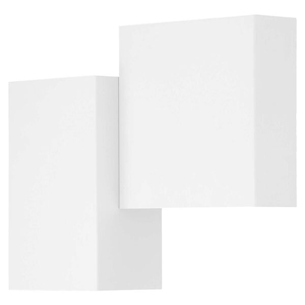 Madrid Matte White Two-Light LED Wall Sconce, image 5
