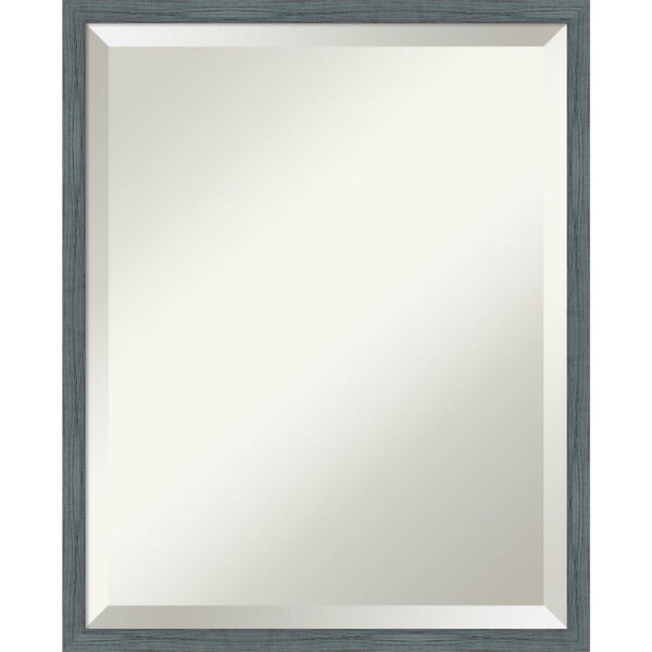 Dixie Blue and Gray 17W X 21H-Inch Decorative Wall Mirror, image 1