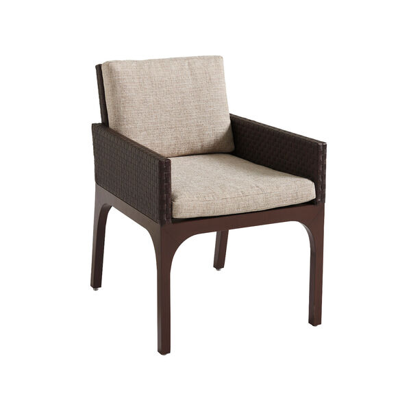 Abaco Walnut Arm Dining Chair, image 1