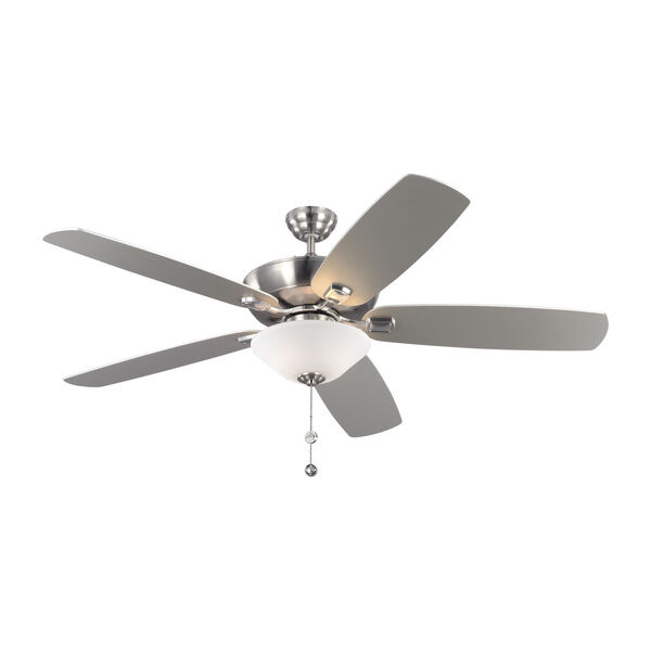 Colony Super Max Plus Brushed Steel 60-Inch Ceiling Fan, image 1