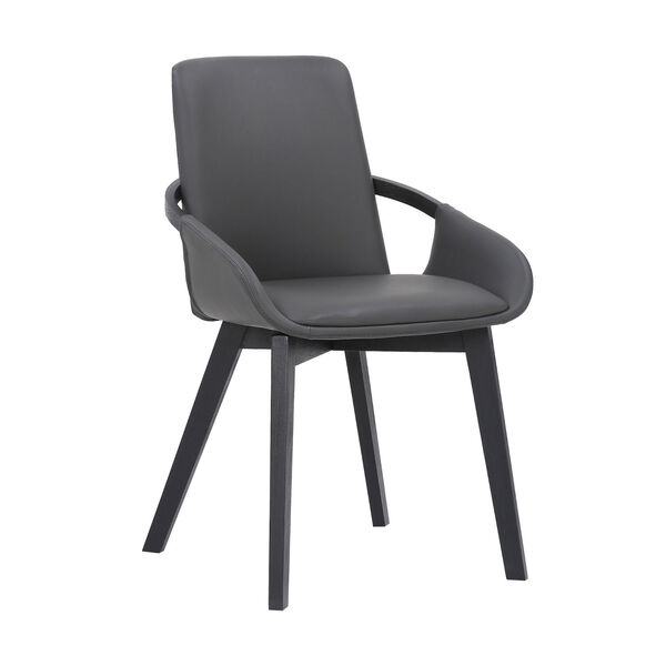 Greisen Gray Modern Wood Dining Room Chair, image 1