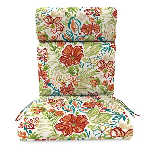 Valeda Breeze Multicolour 22 x 44 Inches French Edge Chair Cushion, image 2