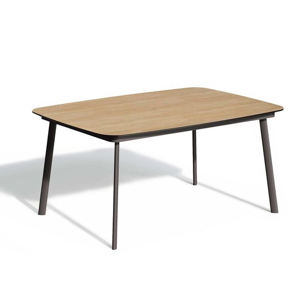 Eiland Brown Black 63-Inch Dining Table, image 1