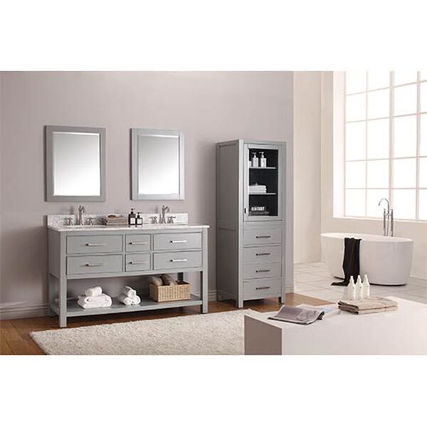 Brooks Chilled Gray 60-Inch Vanity Only, image 3