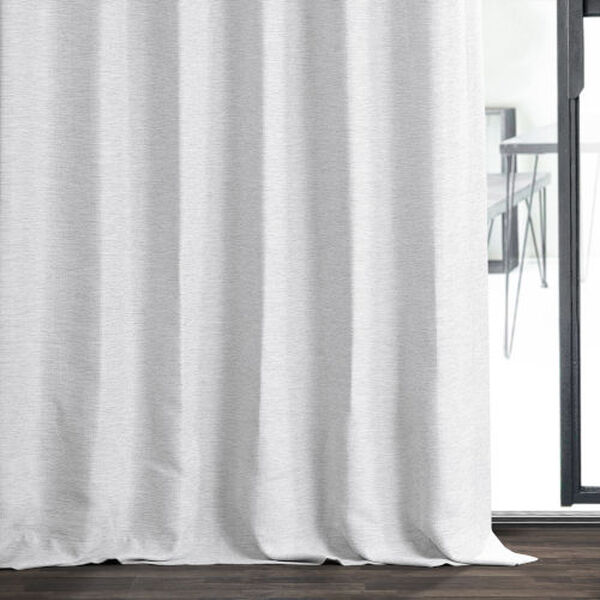 Chalk Off White 108 x 50 In. Blackout Curtain Single Panel, image 6