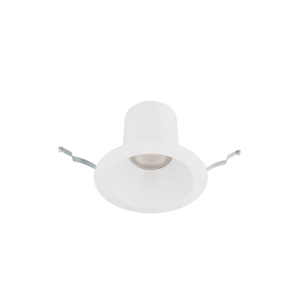 Blaze White LED Round Recessed Light Kit with Remodel Housing, image 3
