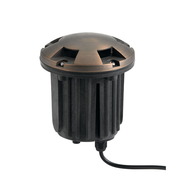 Centennial Brass One-Light In-Ground Landscape Light with Beacon, image 1