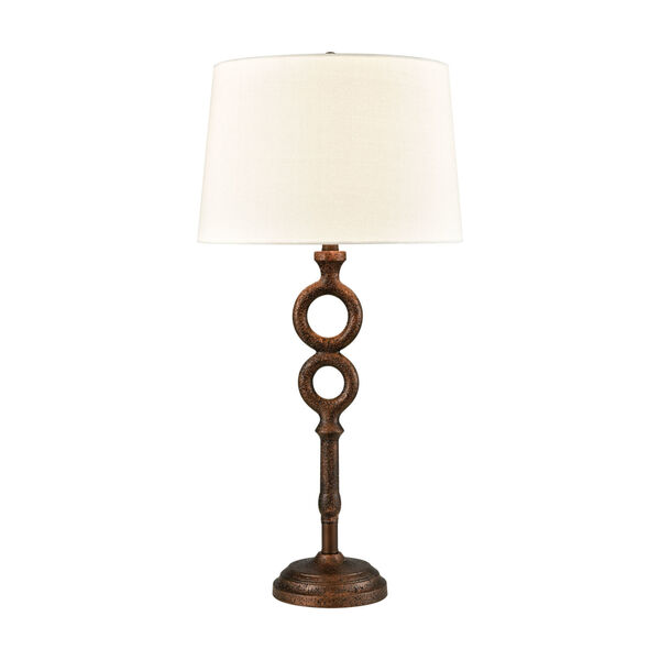 Hammered Home Bronze One-Light Table Lamp, image 1