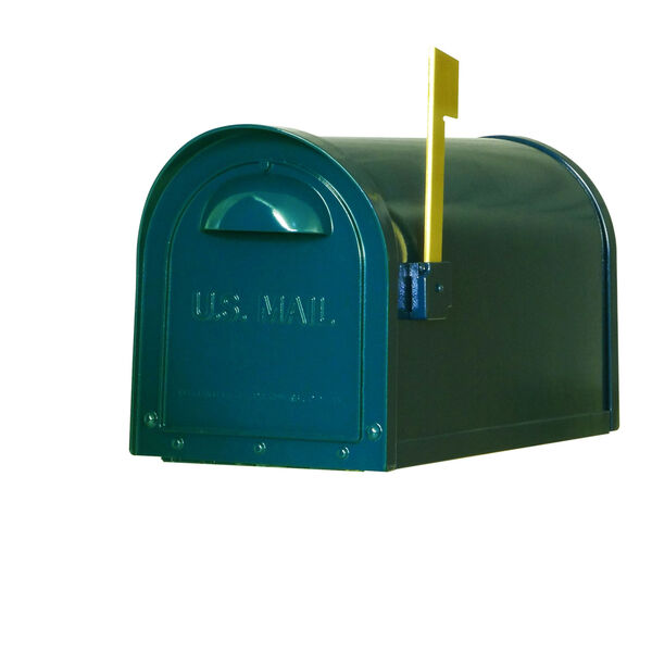 Dylan Blue Curbside Mailbox, image 2