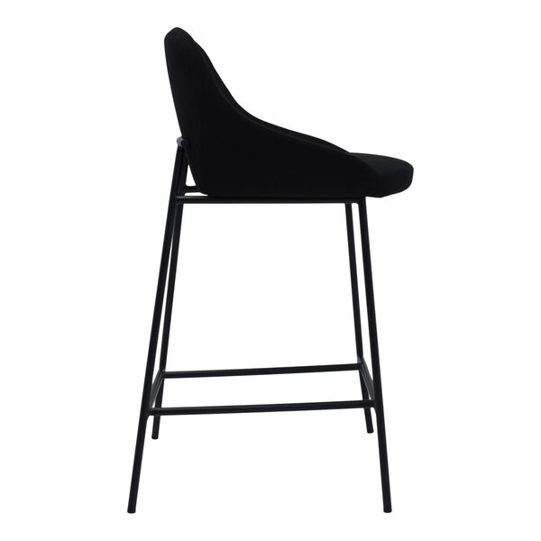 Shelby Black Counter Stool, image 3