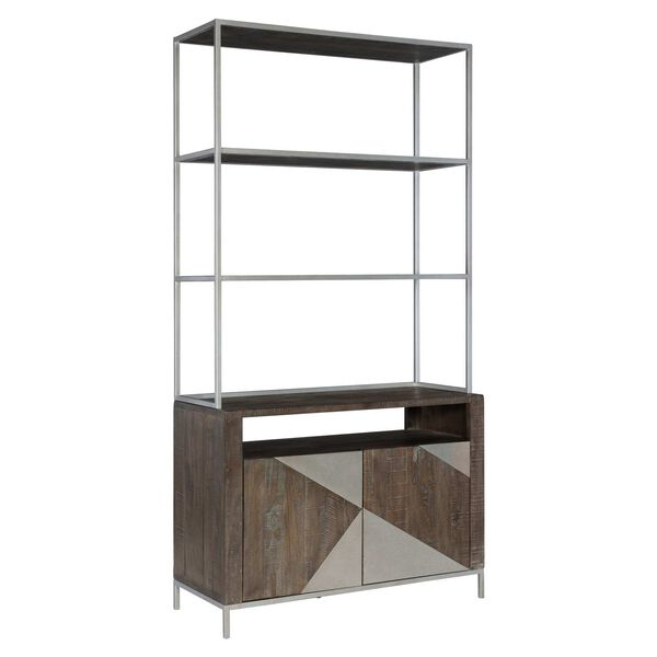 Eastman Sable Brown and Gray Mist Etagere, image 2
