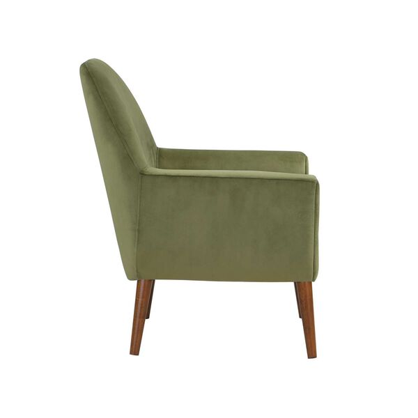 Accera Green Velvet Arm Chair, image 5