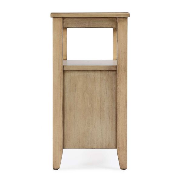Marcus Antique Beige Side Table with Storage, image 5