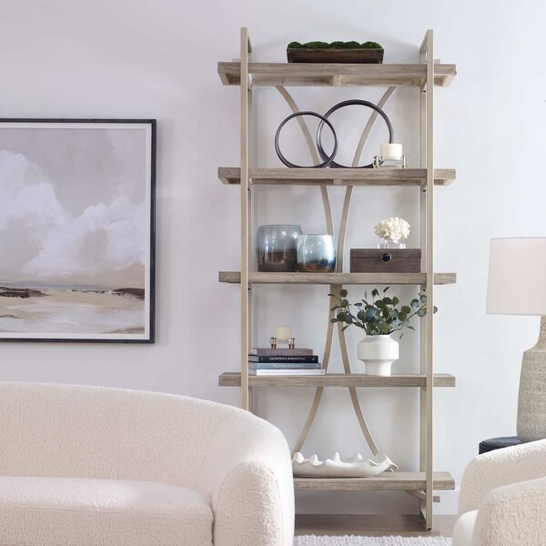 Sway Soft Gray Etagere, image 3