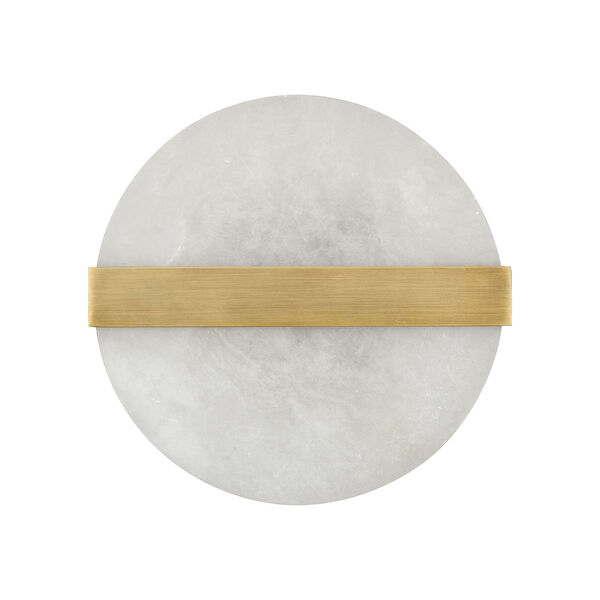 Stonewall White and Gold Two-Light Wall Sconce, image 2